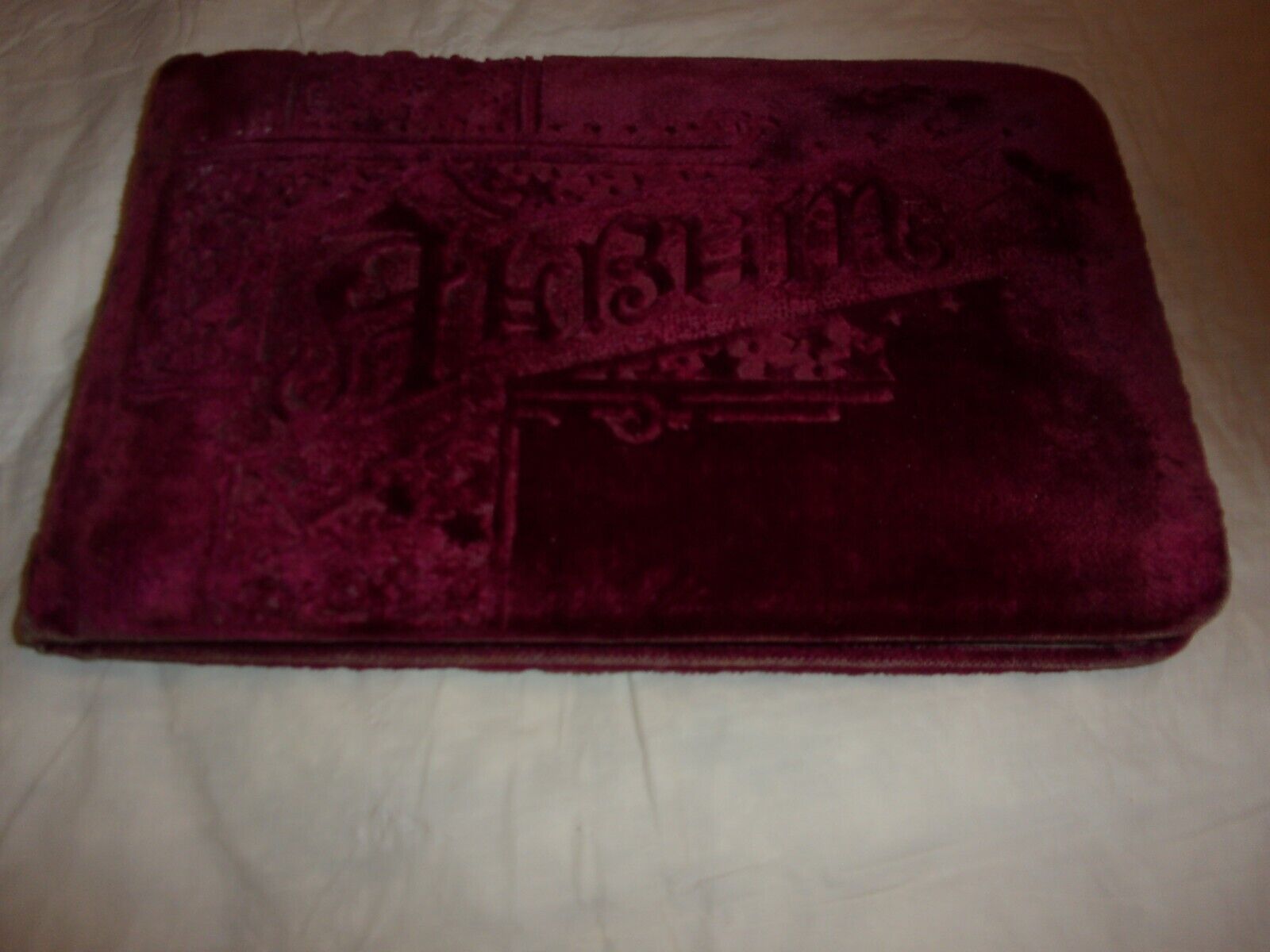 Antique 1891 Autograph Album Book Autographs & Sayings