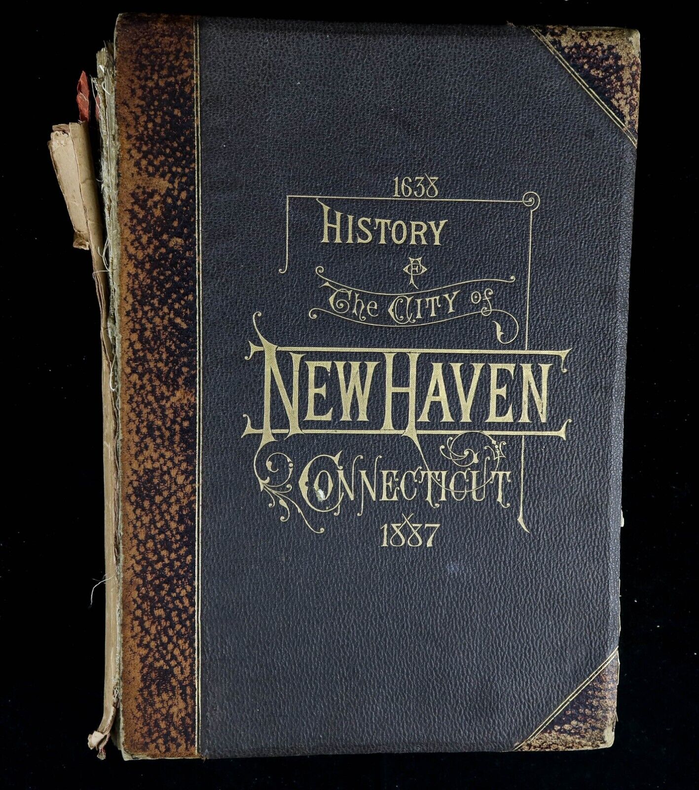 Antique Book- History of the City of New Haven to the Present Time- 1637-1887