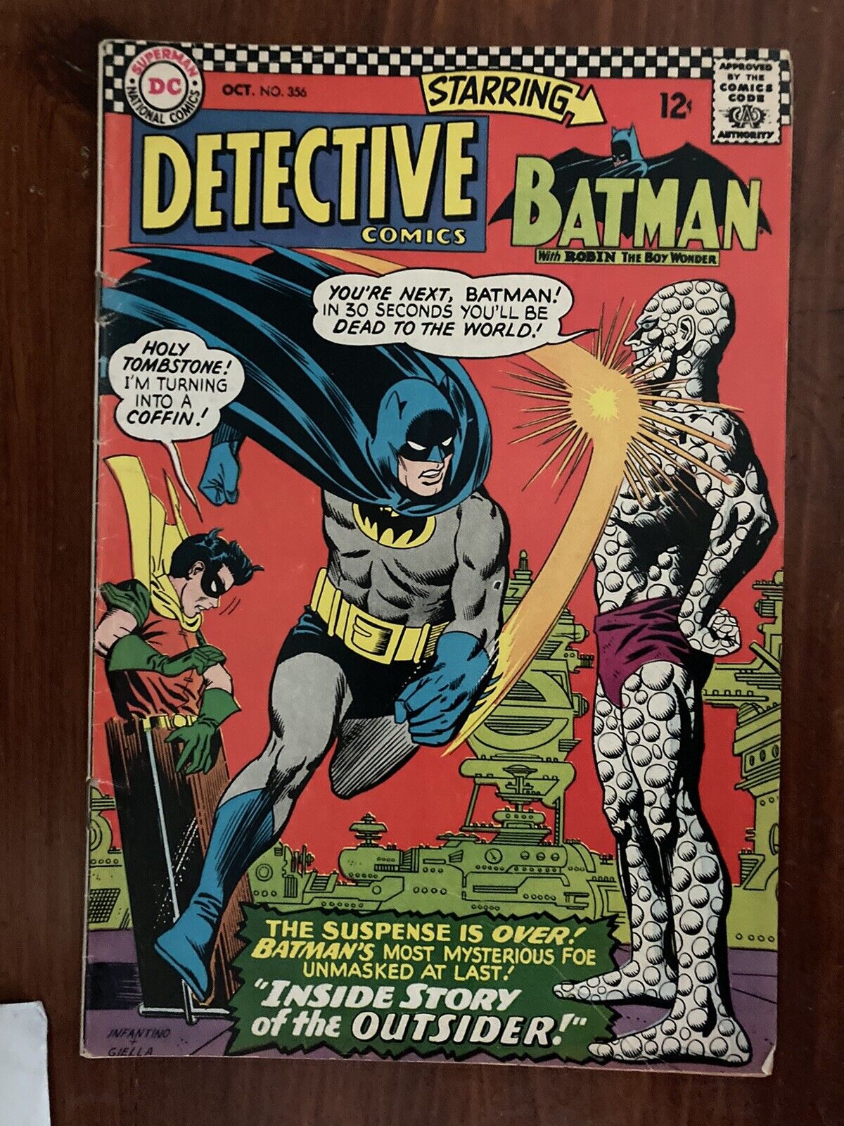 Detective # 356 October 1966. (Batman)