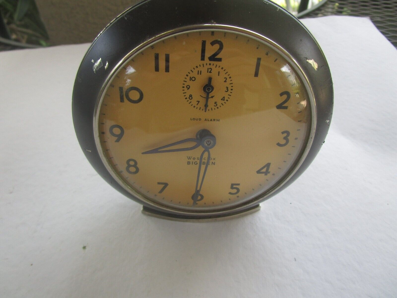 Vintage Retro Westcloc Big Ben Alarm Clock \