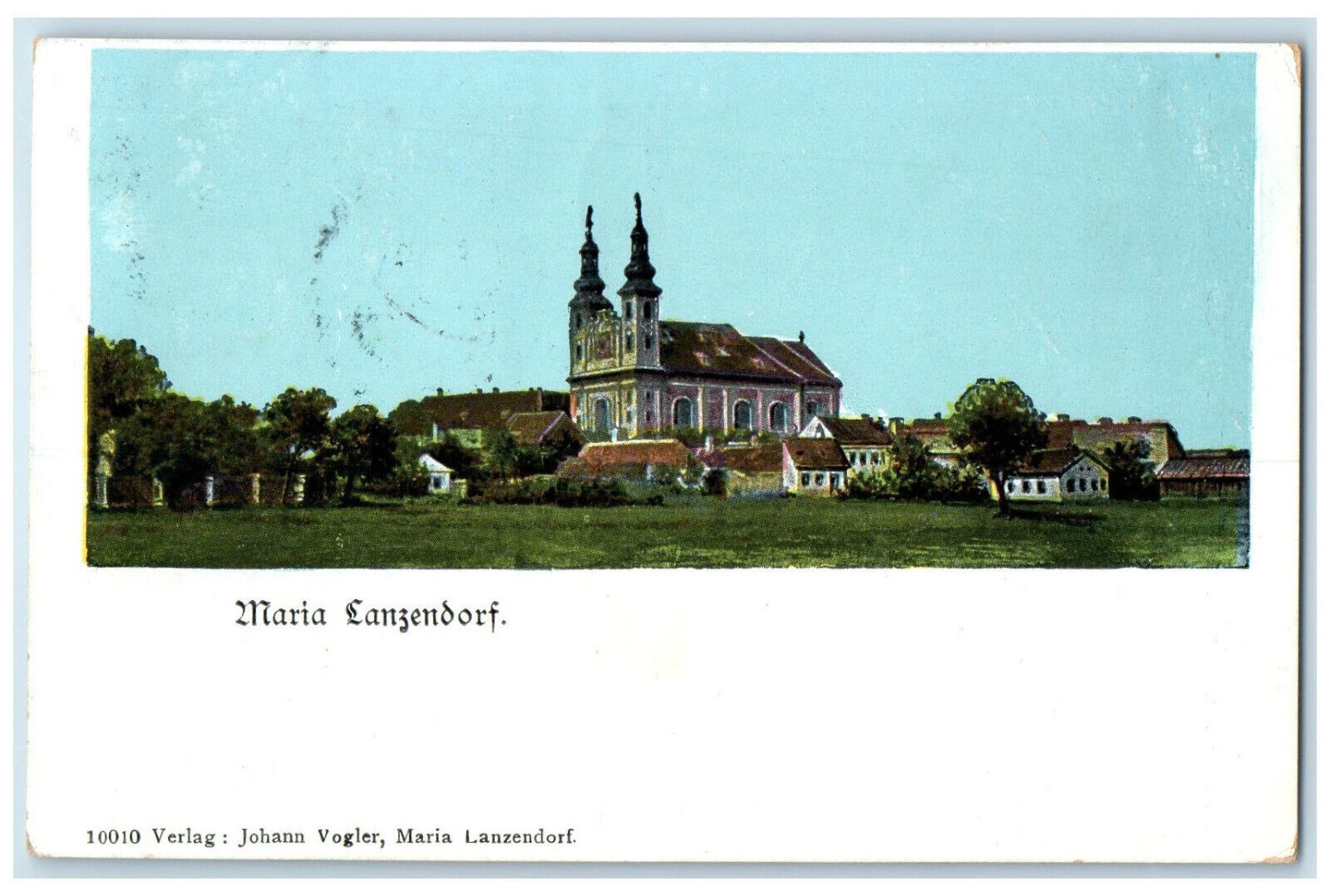 1910 Maria Lanzendorf Bruck an der Leitha Austria Antique Posted Postcard