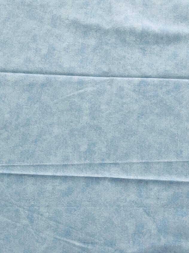 Vintage  Cranston Collections blue allover fabric  44\