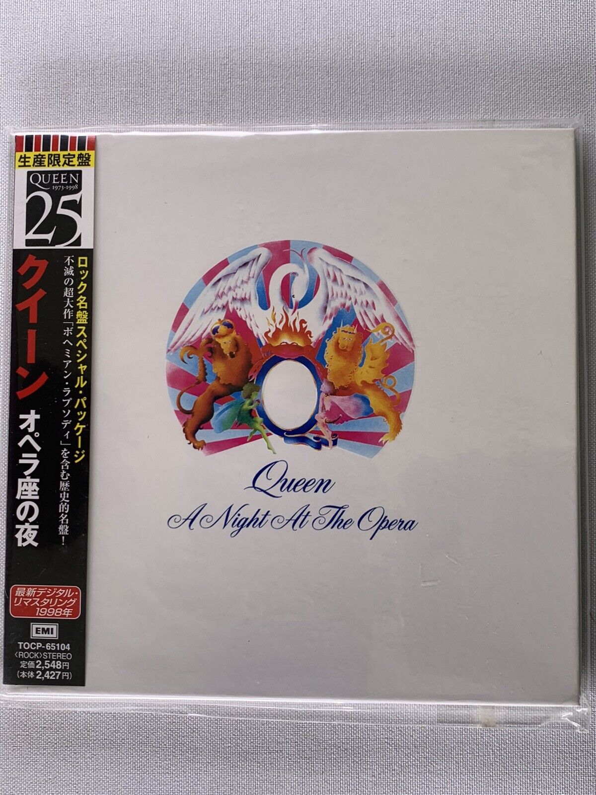 Queen Freddie Mercury CD Toshiba-EMI Japan 25th Anniversary Reissue ANATO 1998