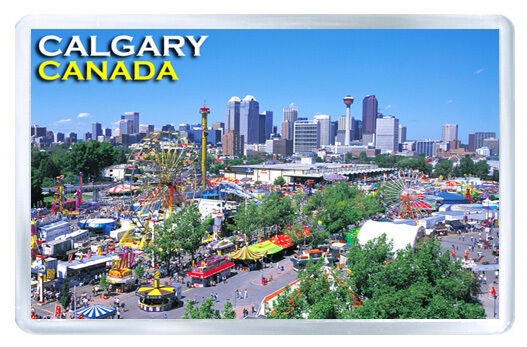 Calgary Alberta Canada Fridge Magnet Souvenir
