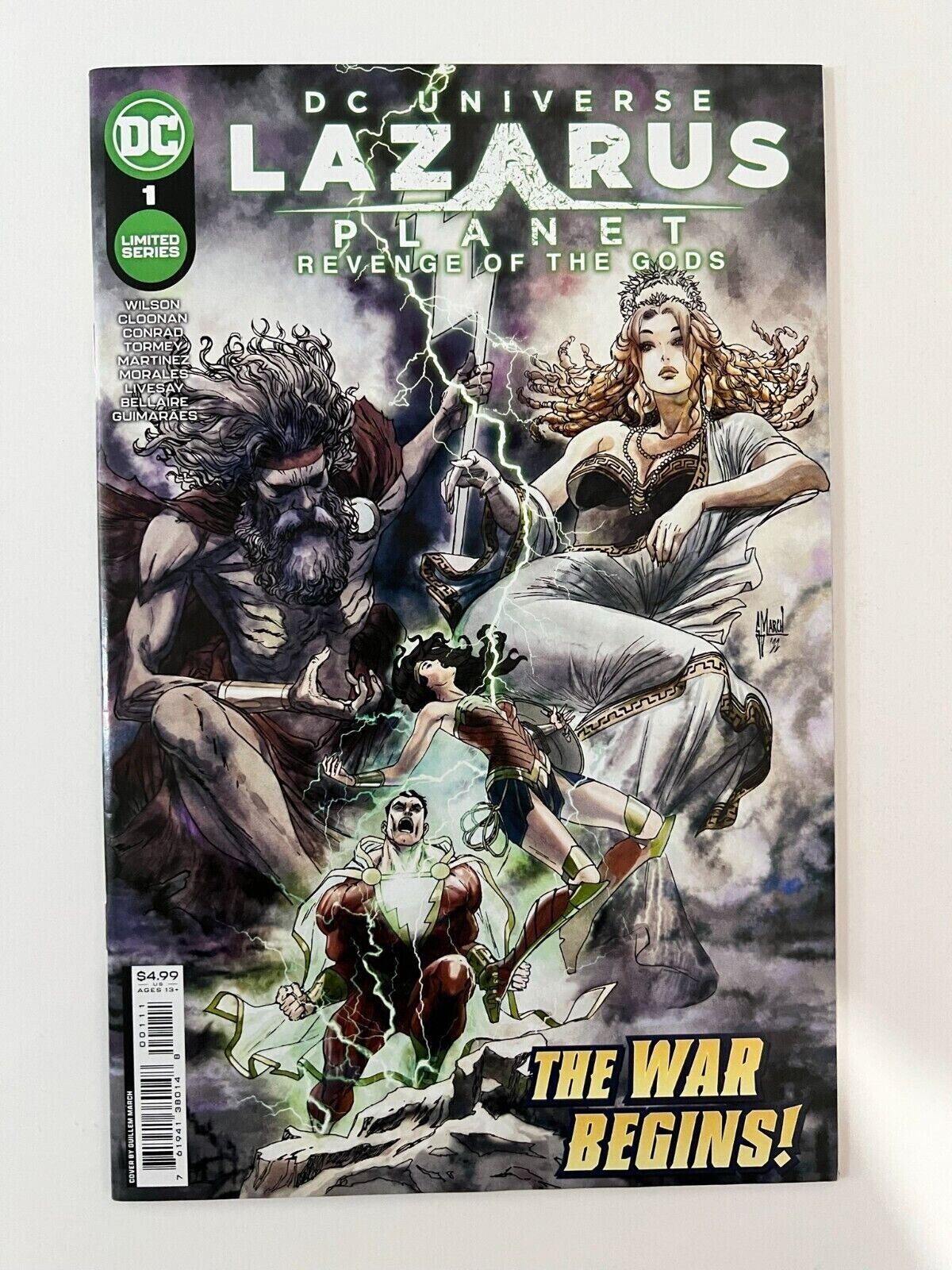 Lazarus Planet Revenge Of The Gods #1 2023 DC Comics NM