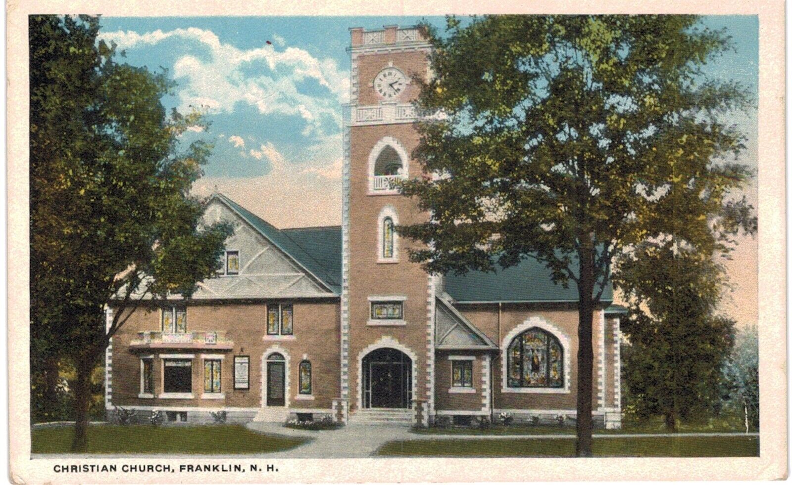 Franklin Christian Church 1930 NH 