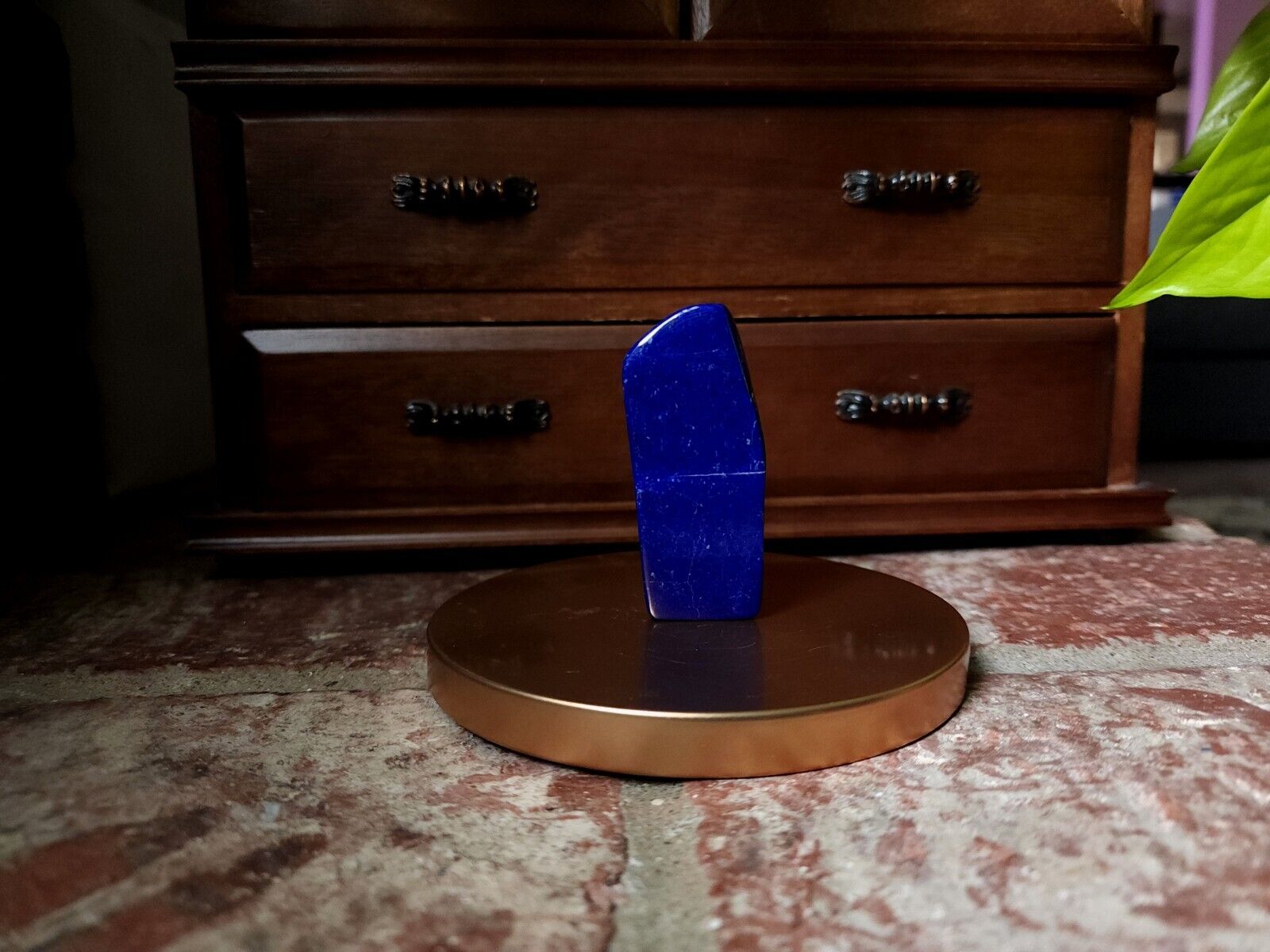 Natural Polished Lapis Lazuli High Quality Freeform Crystal 45g
