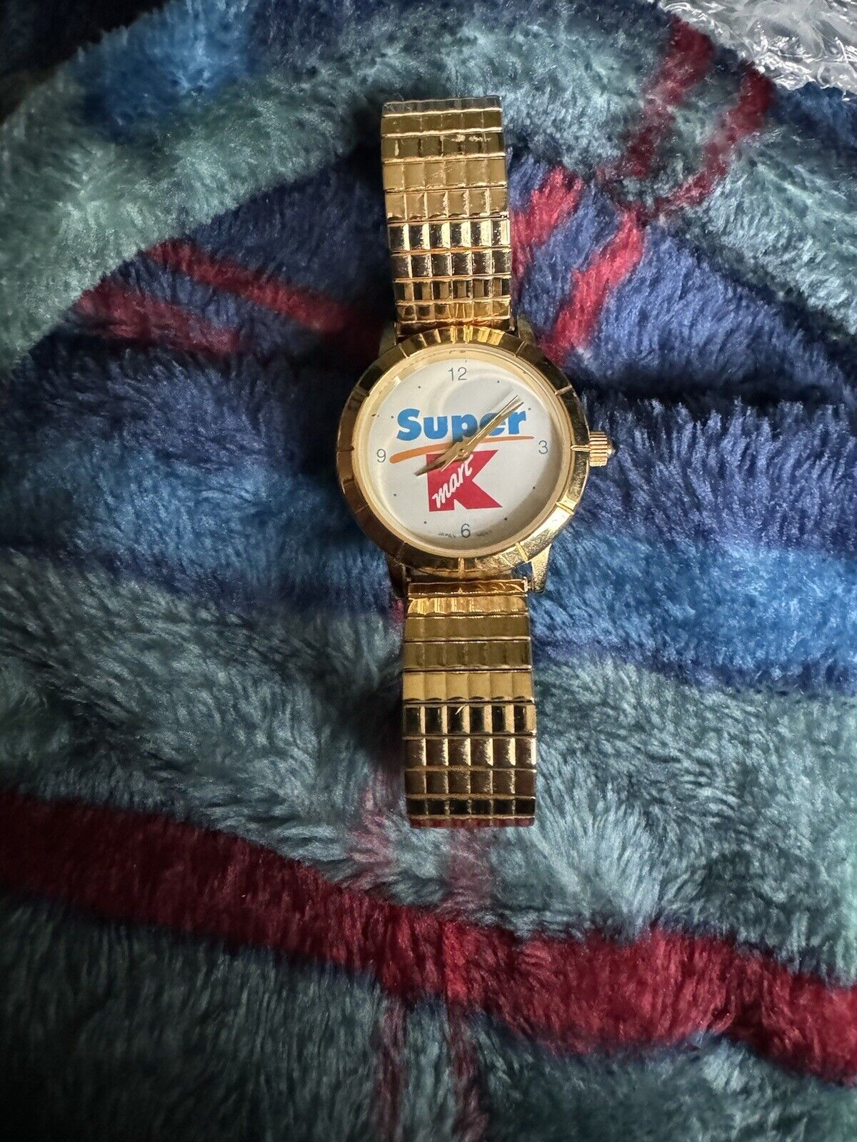 Super Kmart  Women’s limited edition Gold Stretch Watch- NOS