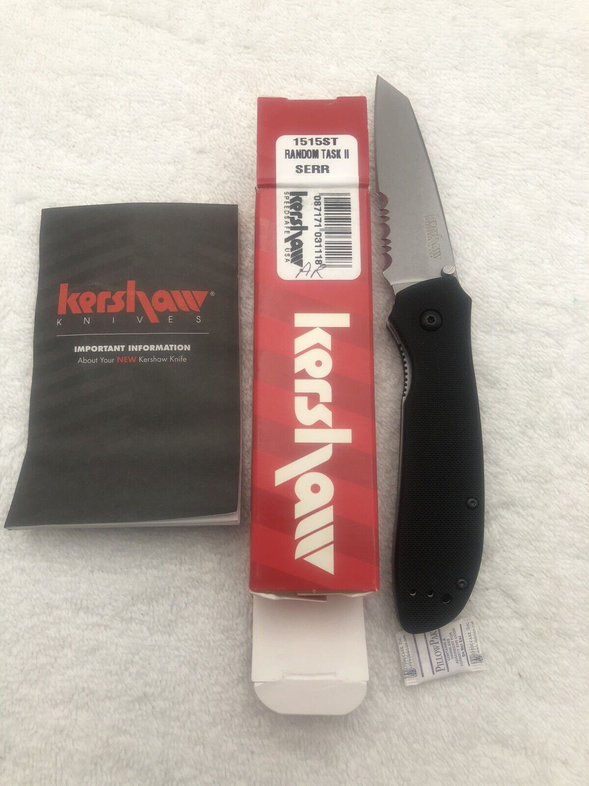 Kershaw KS1515ST Random Task New In Box Made In USA Discontinued