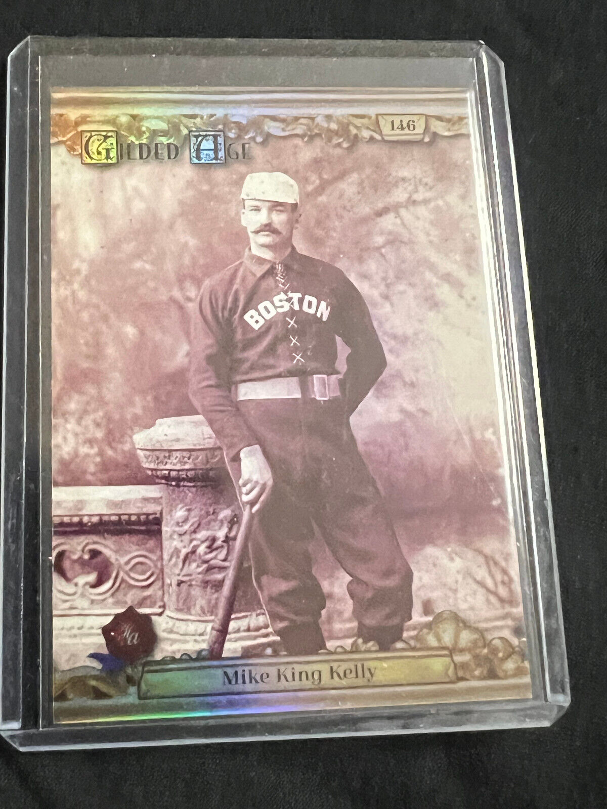 Mike King Kelly 2022 Historic Autographs Gilded Age Foil 1 of 149 #146