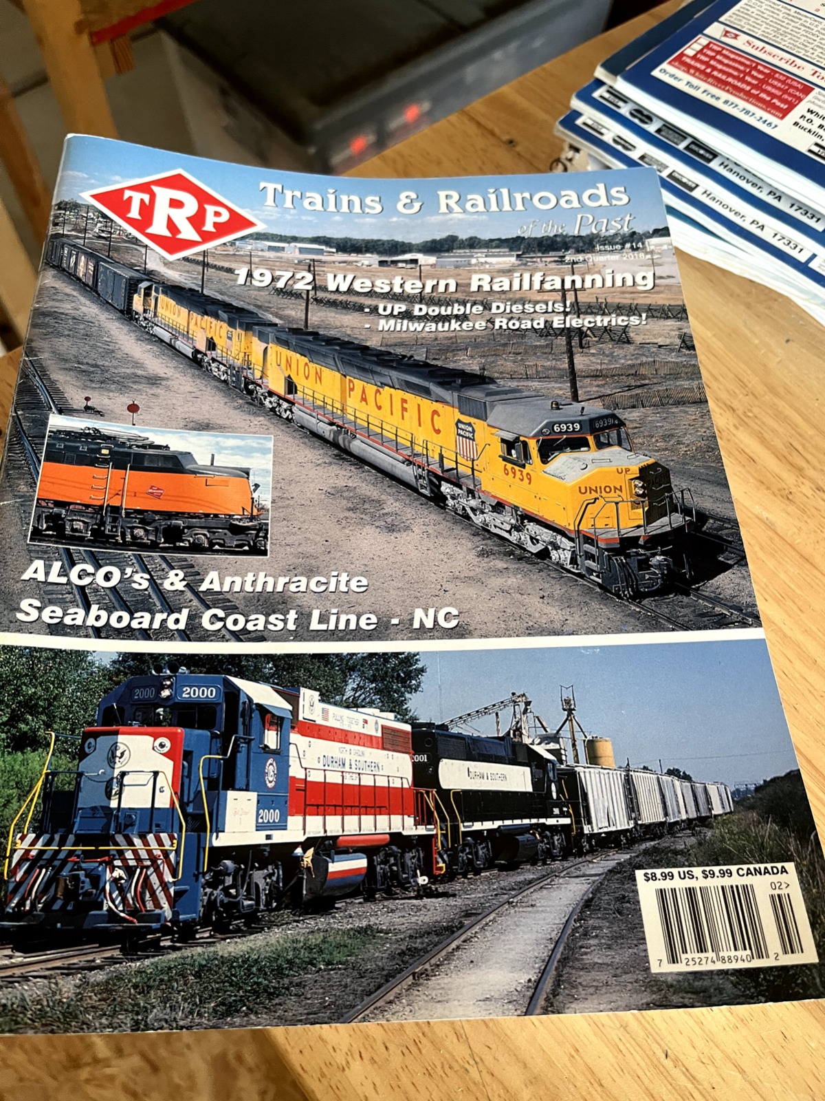UP : MILWAUKEE Double Diesels   Railroad Press Magazine 2nd QTR 2018  Issue 14