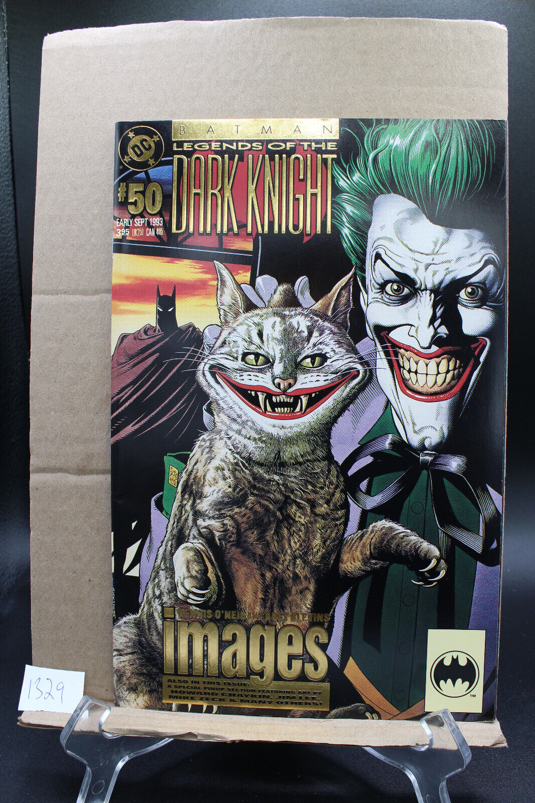 BATMAN: LEGENDS OF THE DARK KNIGHT #50 (-9.4) FOIL JOKER COVER/IMAGES/DC COMICS