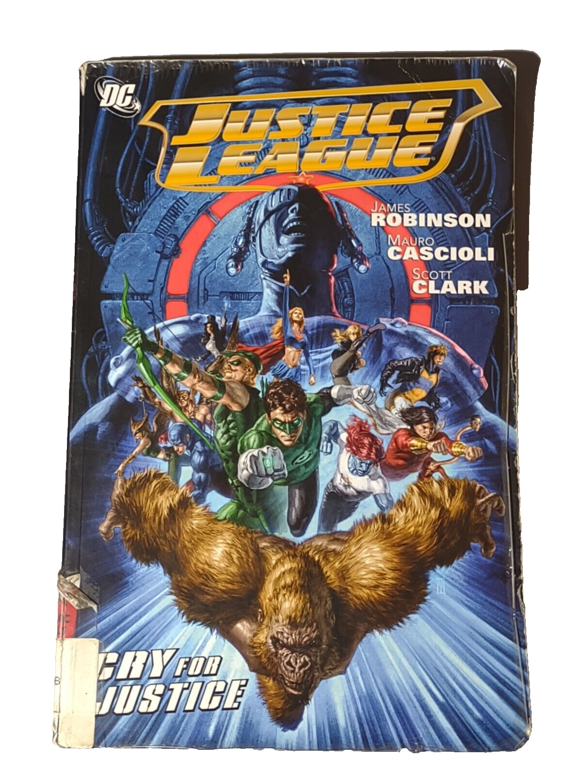Justice League: Cry for Justice by James Dale Robinson:51724