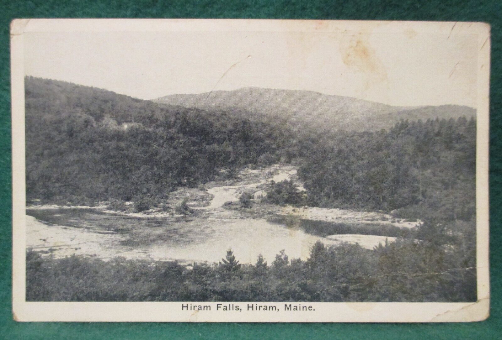 Estate Sale ~ Vintage Postcard - Hiram Falls, Hiram, Maine