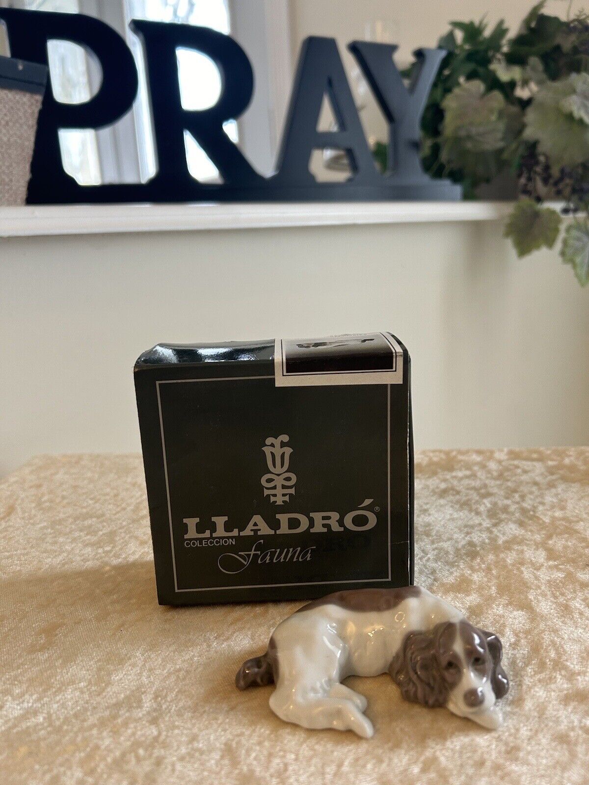 Lladro #5310 Mini Cocker Spaniel Mint Condition with Box Fast Shipping