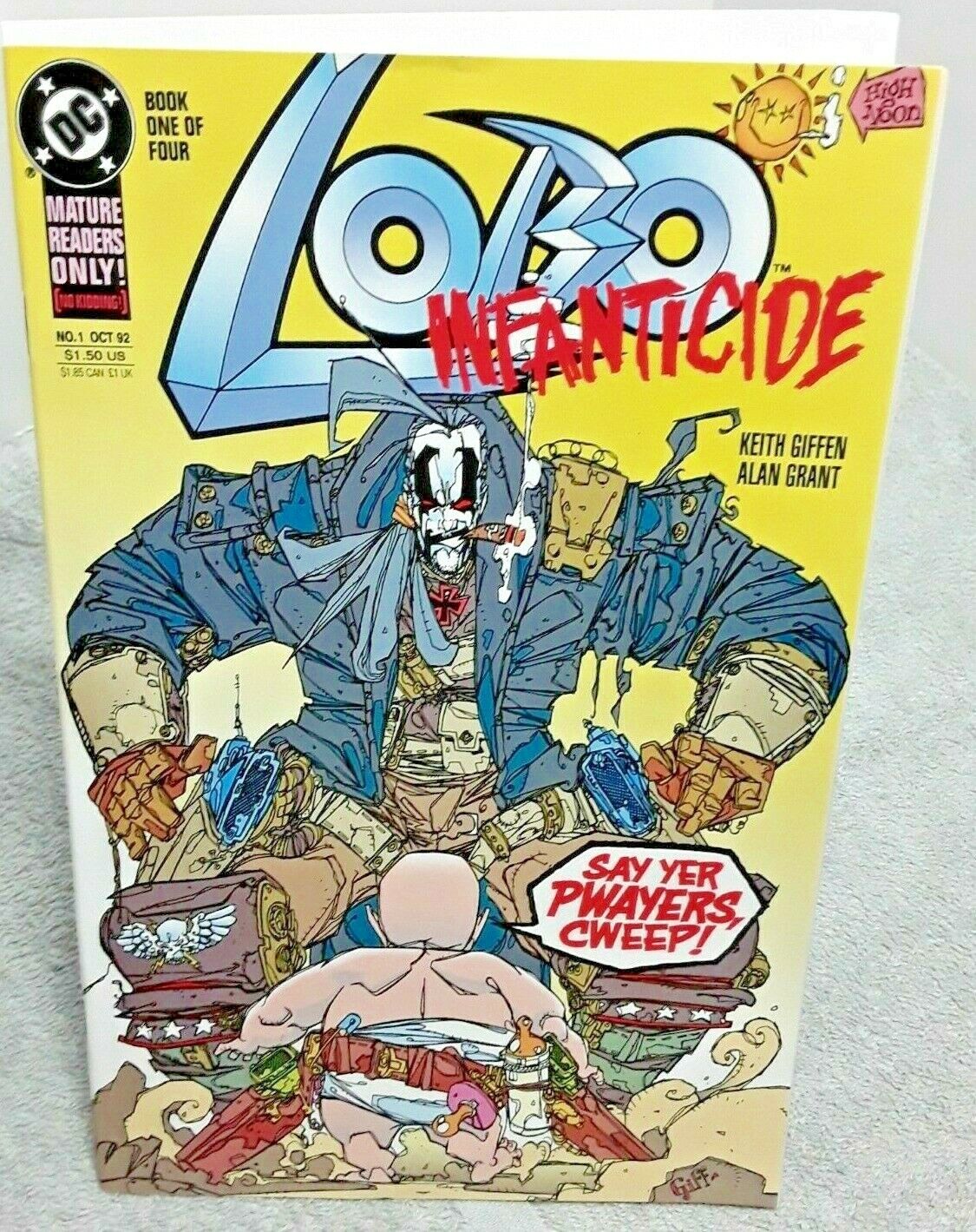 Lobo Infanticide DC Comics Issue 1 October 1992