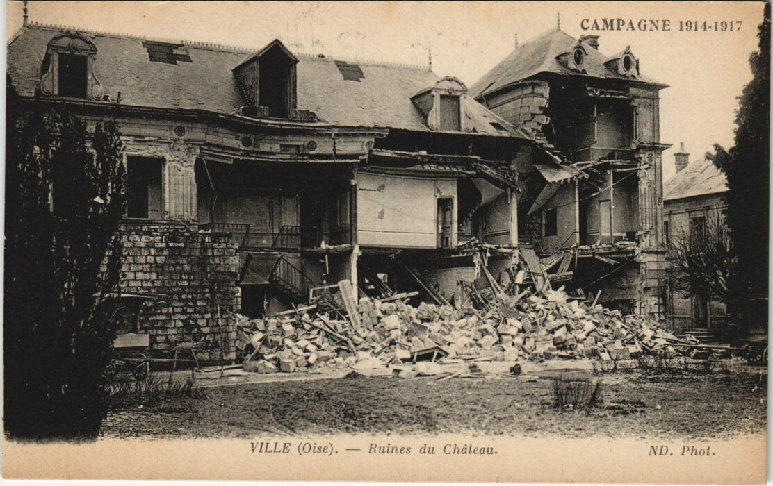 CPA City - Ruins du Chateau (130046)