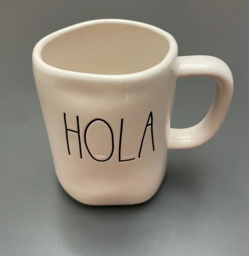 RAE DUNN Artisan Collection by Magenta “HOLA” Collectible Coffee/Tea Mug Cup