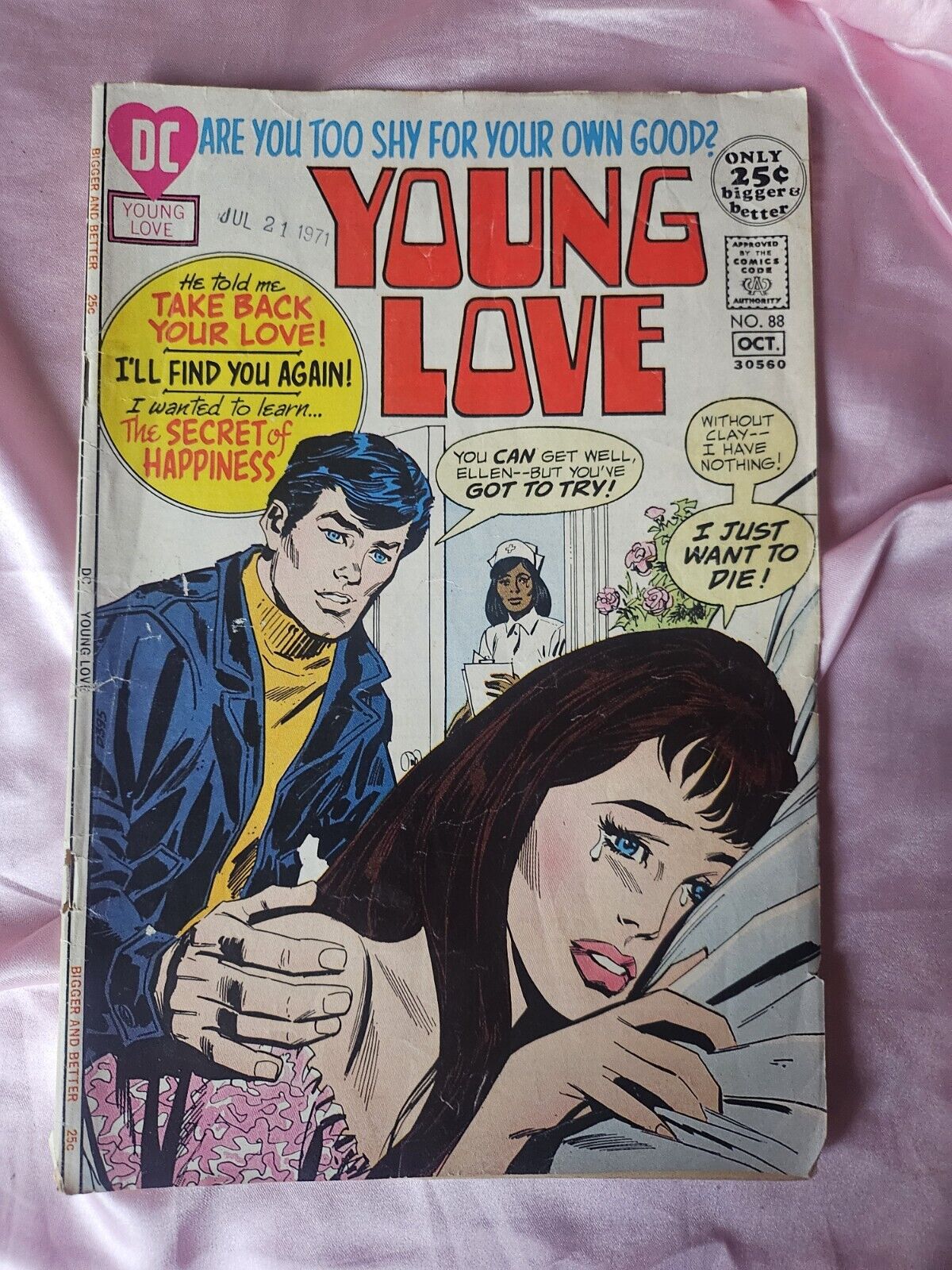 Young Love #88 DC Comic 1971 Romance