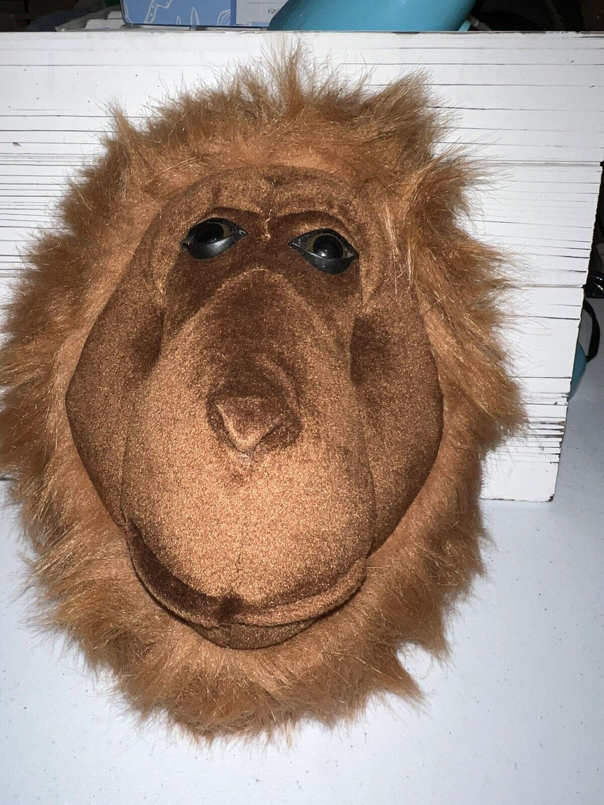 Beverly Hills Teddy Bear Co Plush Mounted Head Bust Wall Hanging Orangutan 13\