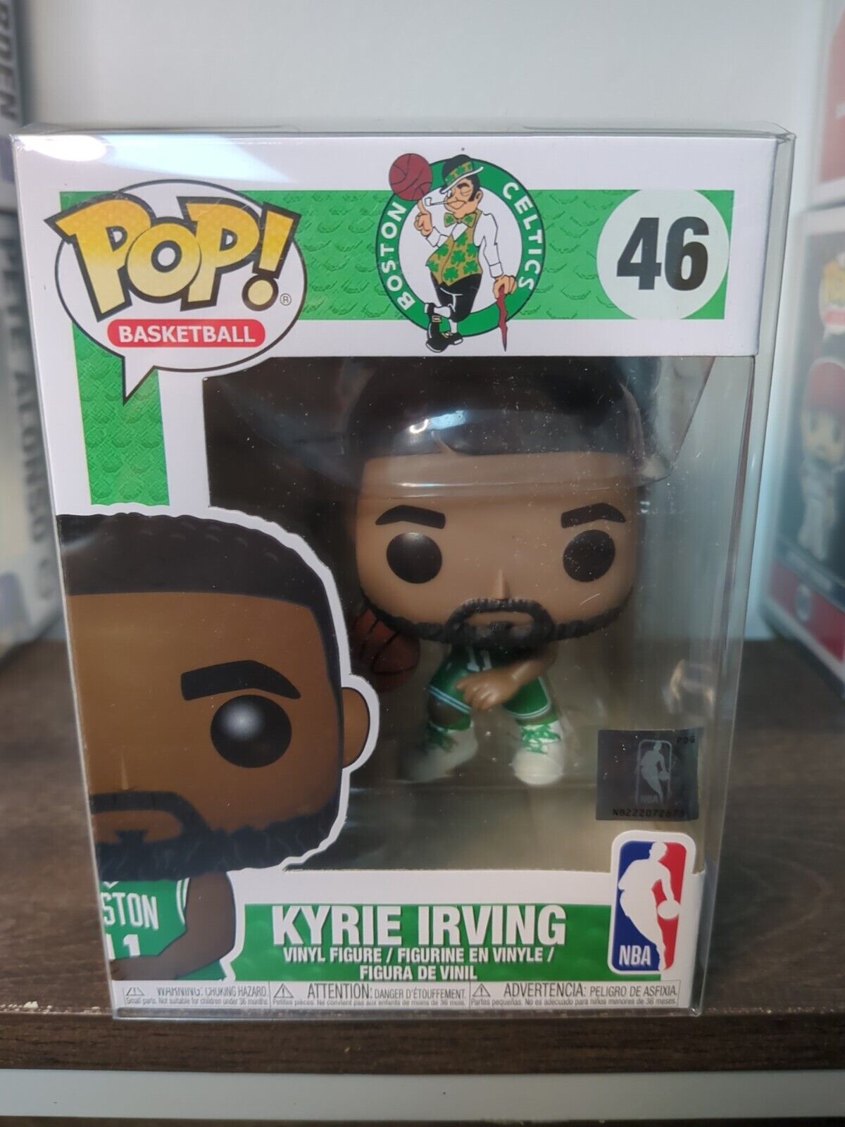POP NBA Kyrie Irving Boston Celtics #46 Vinyl Figure by Funko