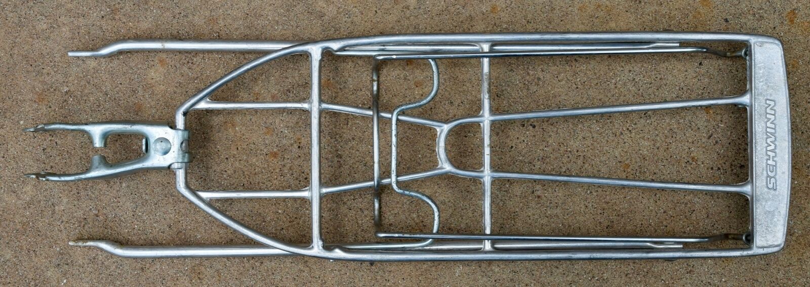 Vintage SWINN Approved Bicycle Rear Rat Trap Rack 60s' & 70s Alloy 27in Luggage