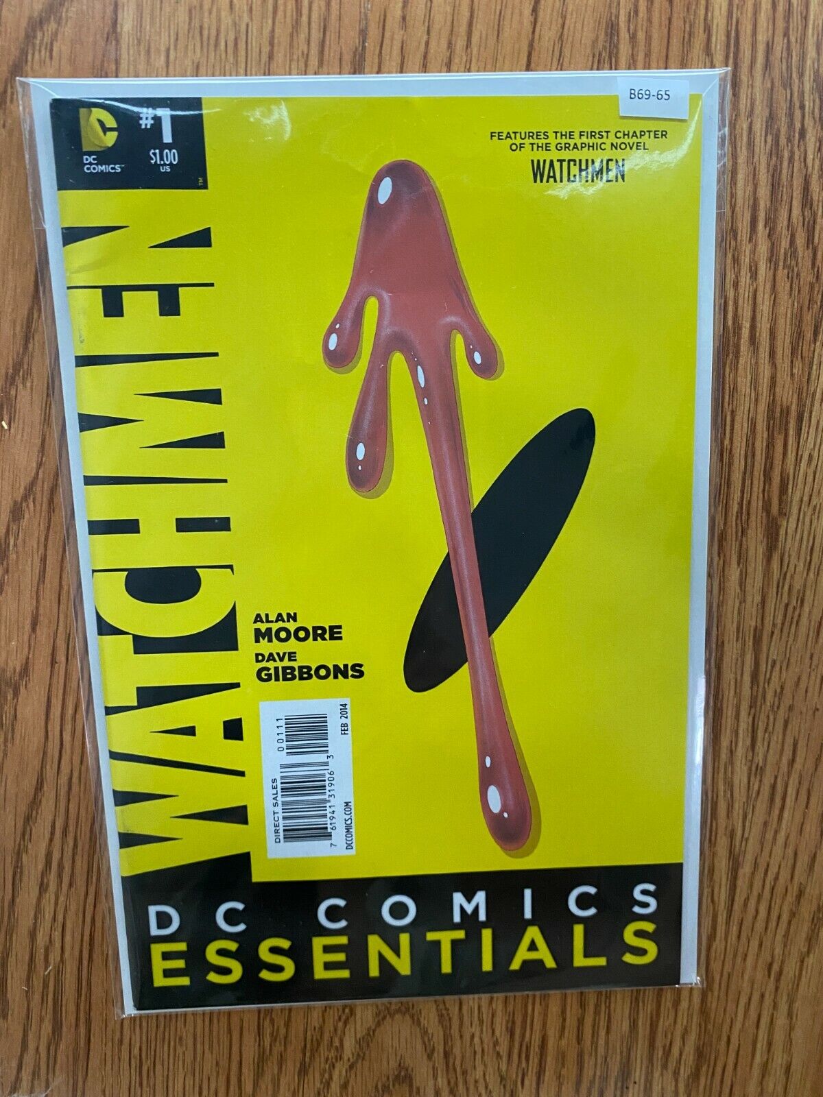 Watchmen #1 2013 DC Essential Edition High Grade 9.2 DC Comic Book B69-65