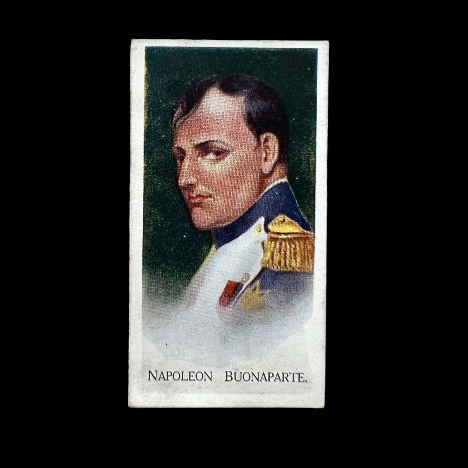 Tobacco Card - 1927 - Carreras - FAMOUS MEN - Card #8 NAPOLEON BUONAPARTE