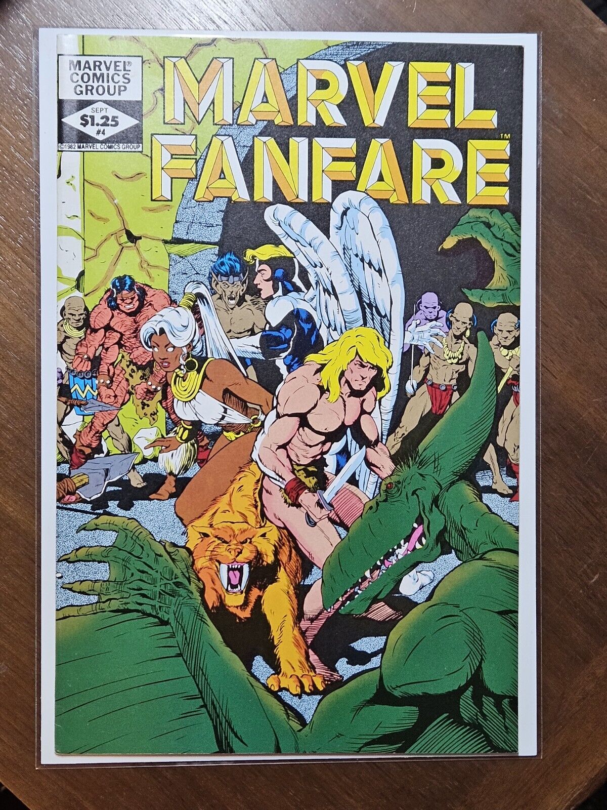 Marvel Fanfare #4 ~ VF+  Sept. 1982 Marvel Comics ~ Combine Shipping