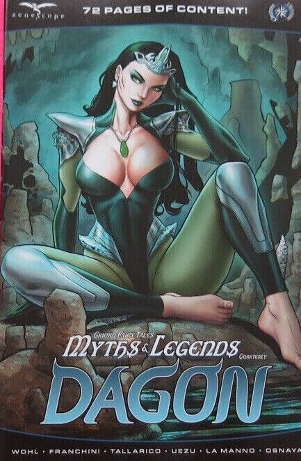 GFT Myths & Legends Dagon Cover C Ortiz Zenescope 2023 RB17