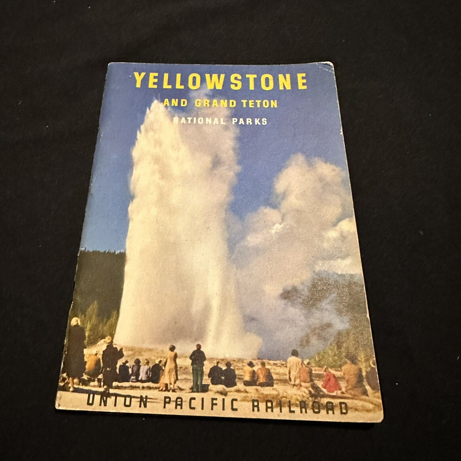 Vintage 1953 Yellowstone & Grand Teton Union Pacific Railroad Guide Book
