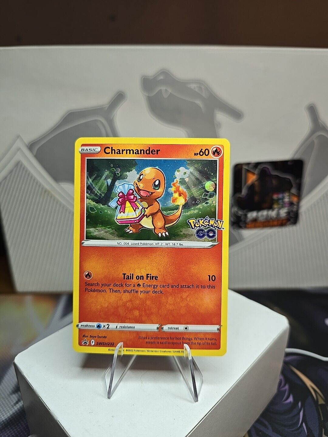 SWSH232 Charmander - Black Star Promo Card - Holo Rare Pokemon Trading Card Game