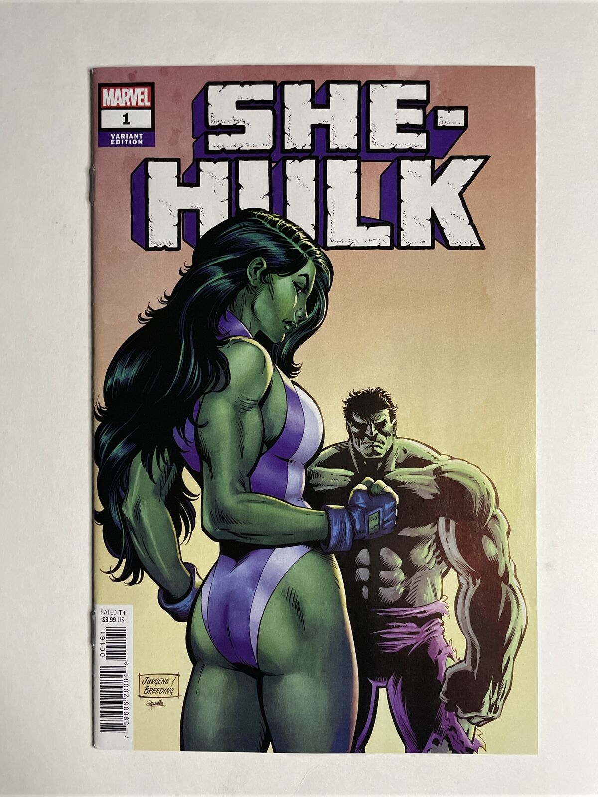 She-Hulk #1 (2022) 9.4 NM Marvel 1:25 Jurgen Variant Cover High Grade Comic Book