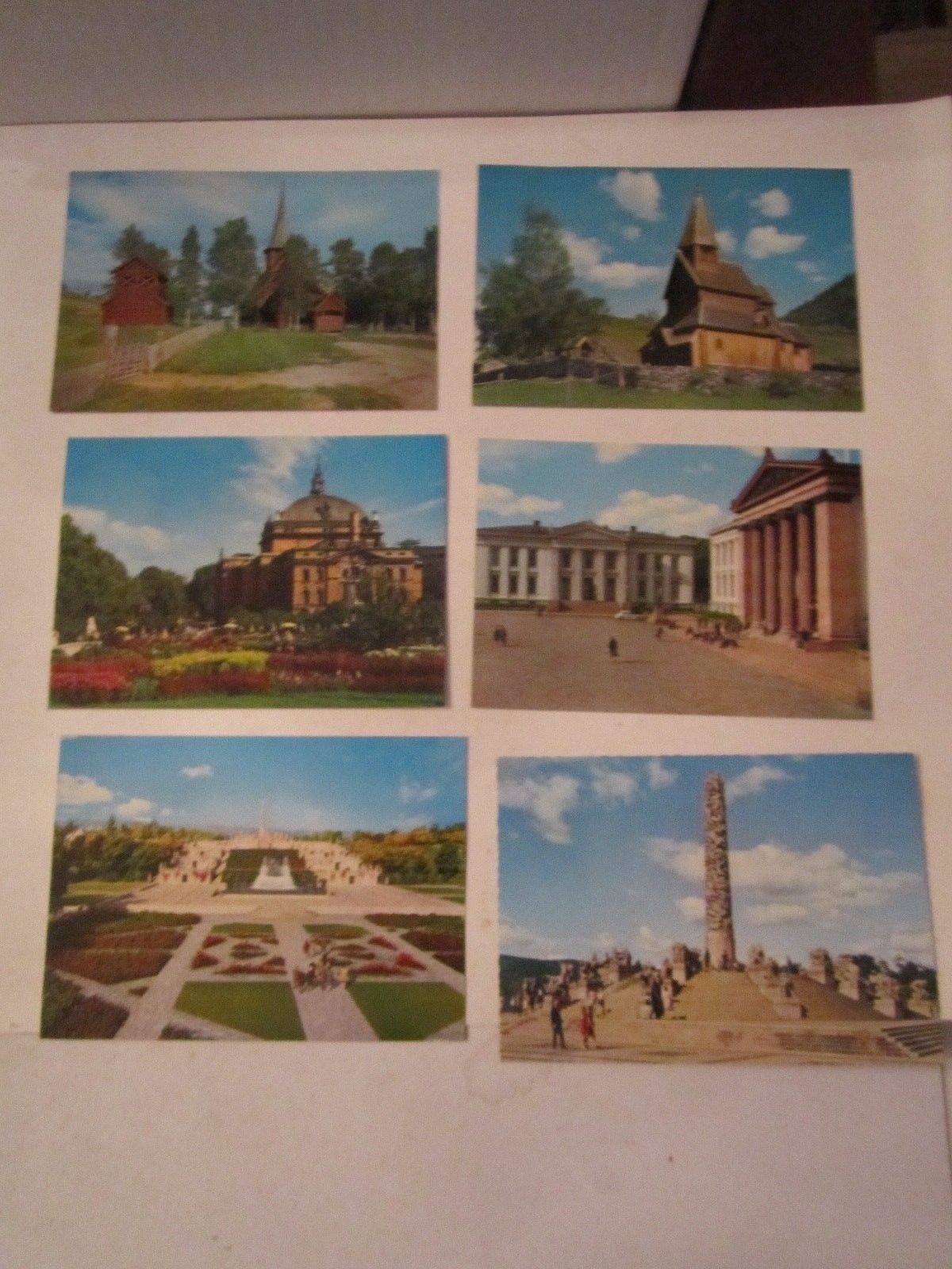 NOS 23 OSLO, NORWAY POSTCARDS - MITTET - LOT 4 - TUB BBA-7