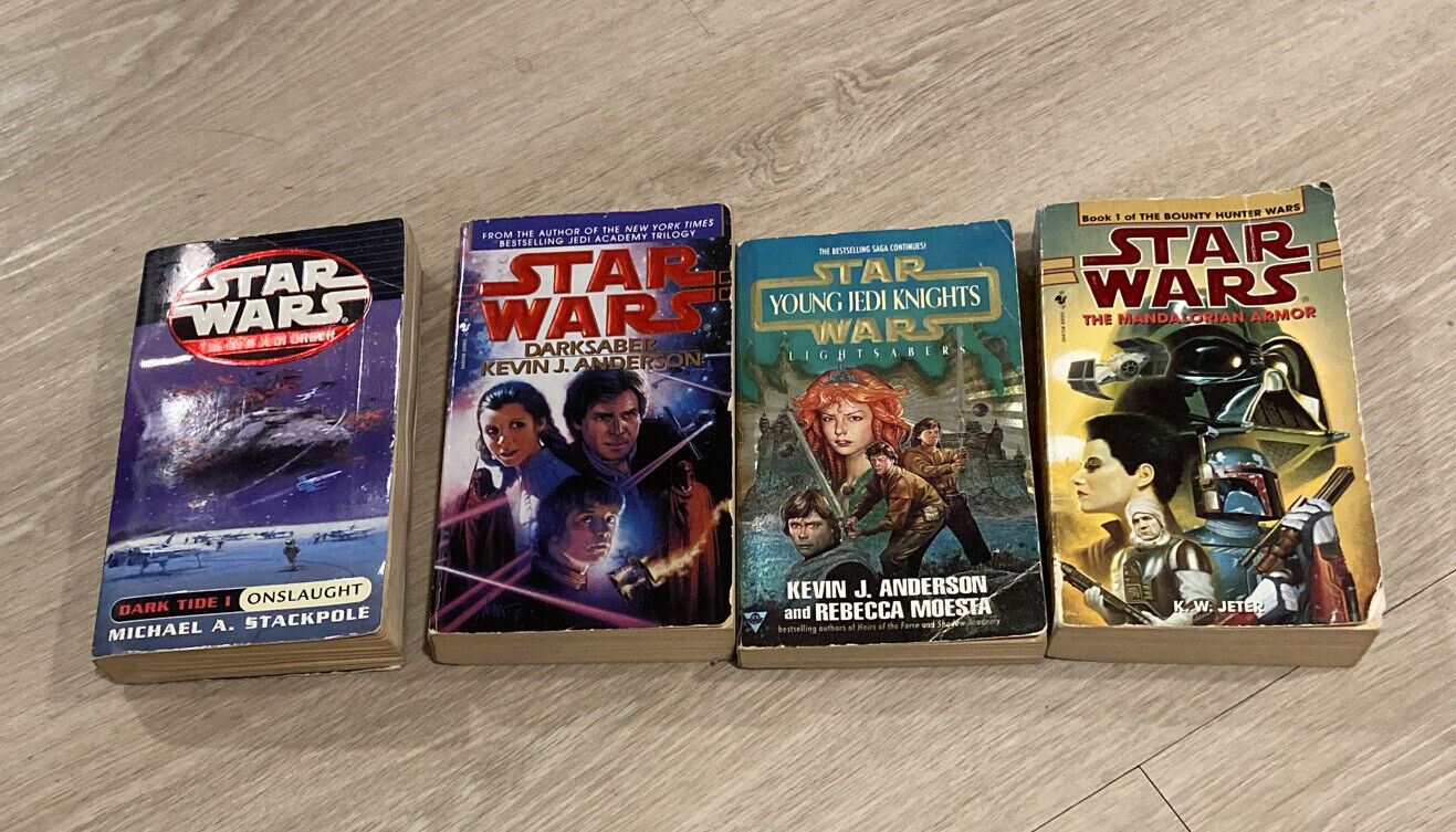 Lot Of 4 Star Wars Legends Books