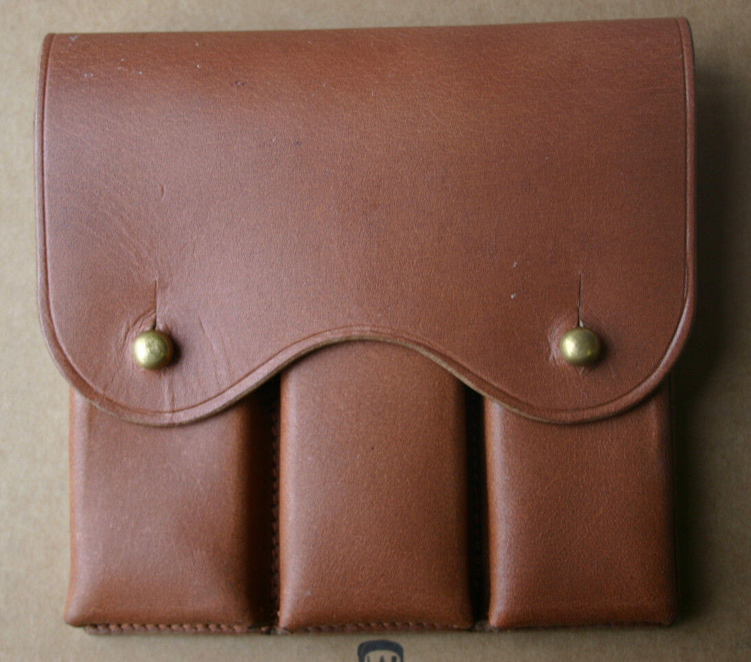 Leather Magazine Pouch for M1911 .45 Auto WWI British or Canadian