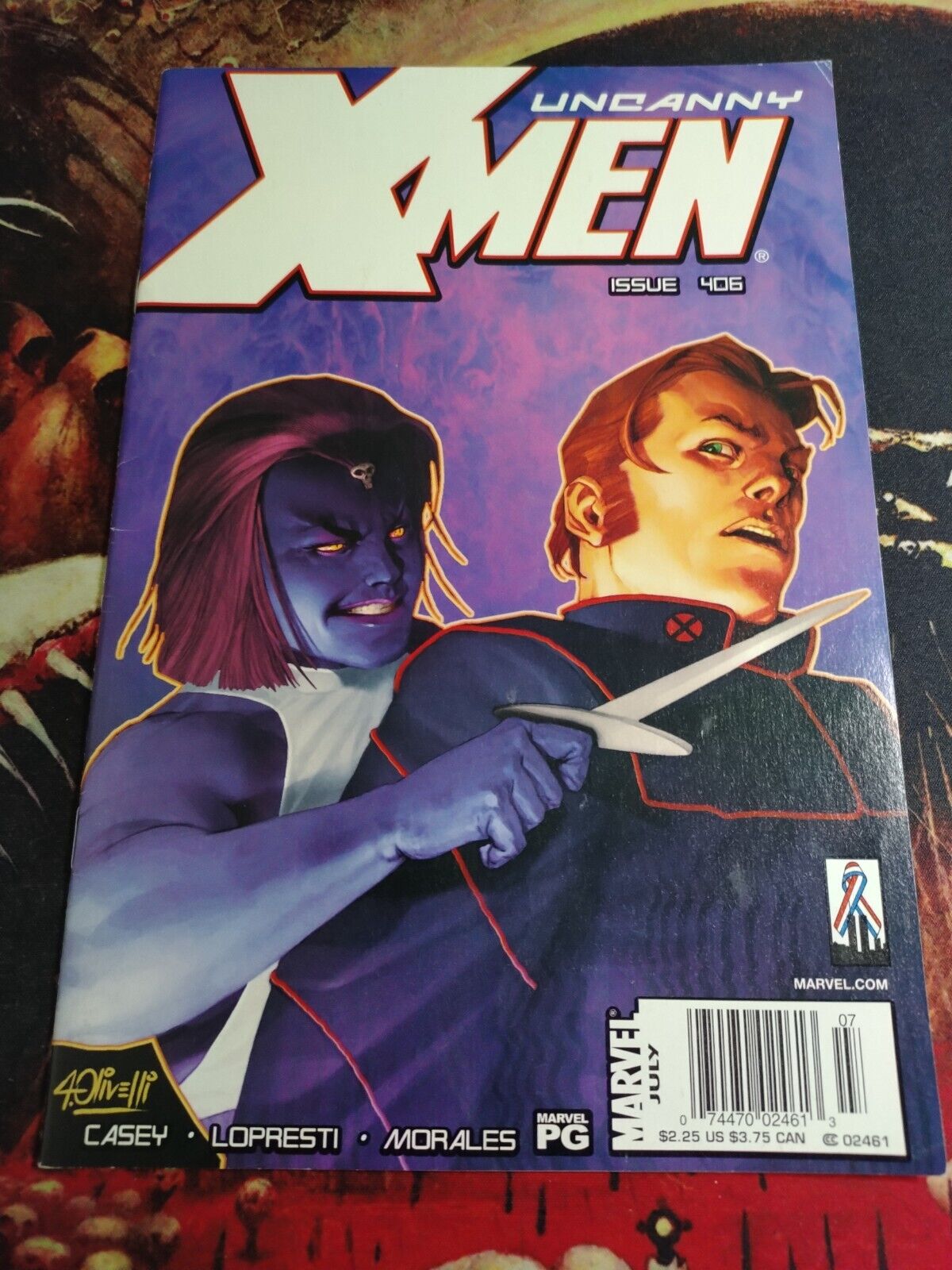 The Uncanny X-Men #406 Marvel 2002