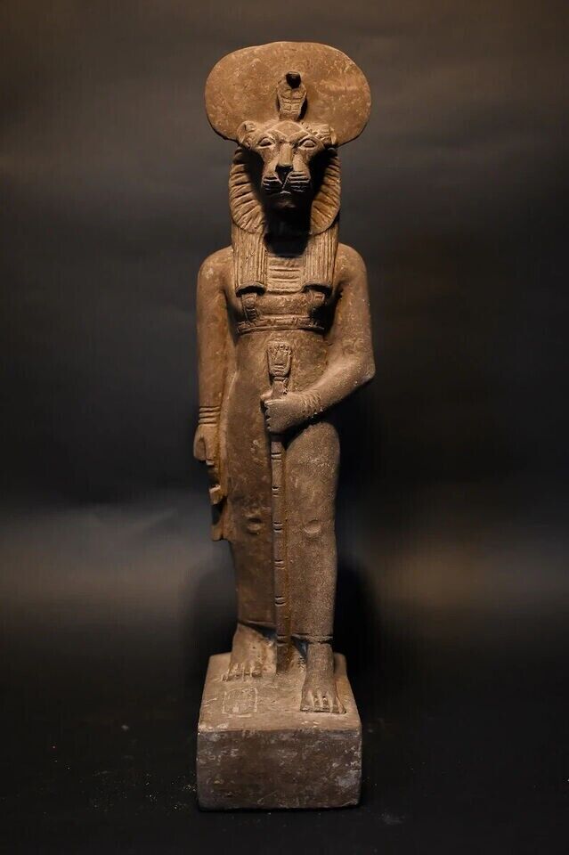 Unique Ancient Egyptian Antique Egyptian unique Statue of God Sekhmet Egyptian