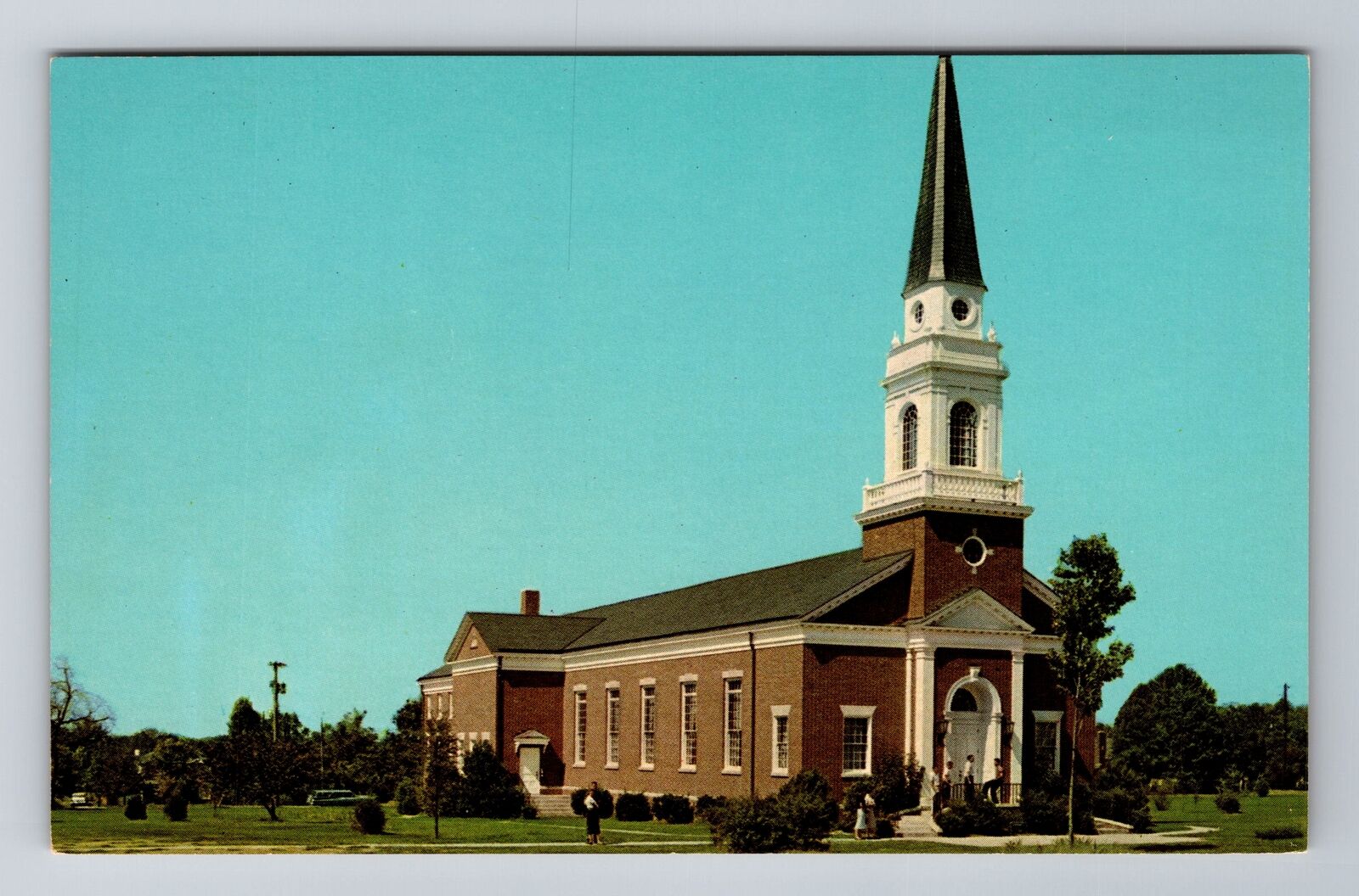 Jackson TN-Tennessee, Lambuth College, Antique Vintage Souvenir Postcard