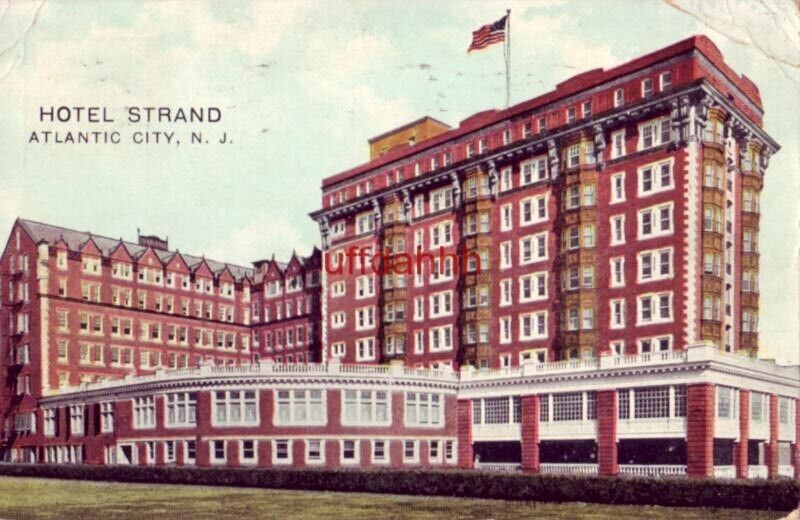 HOTEL STRAND. ATLANTIC CITY, NJ 1916