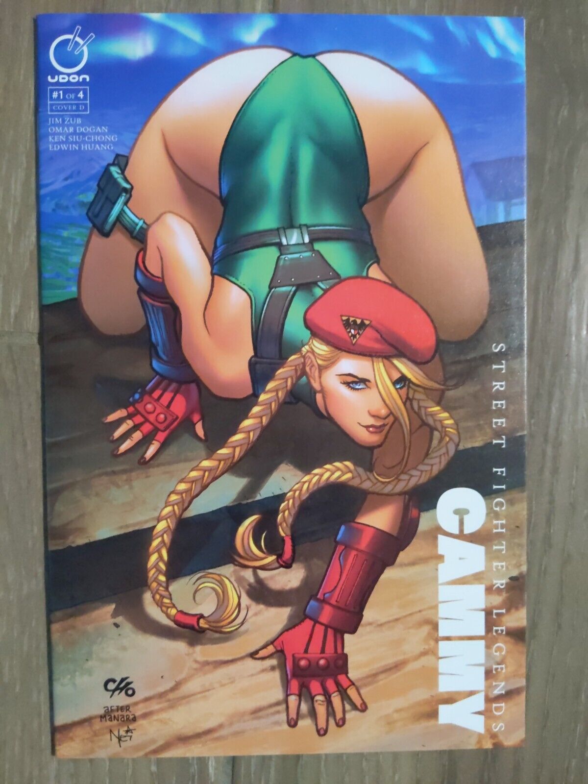 Street Fighter Legends Cammy #1 Frank Cho 1:10 Variant Cover