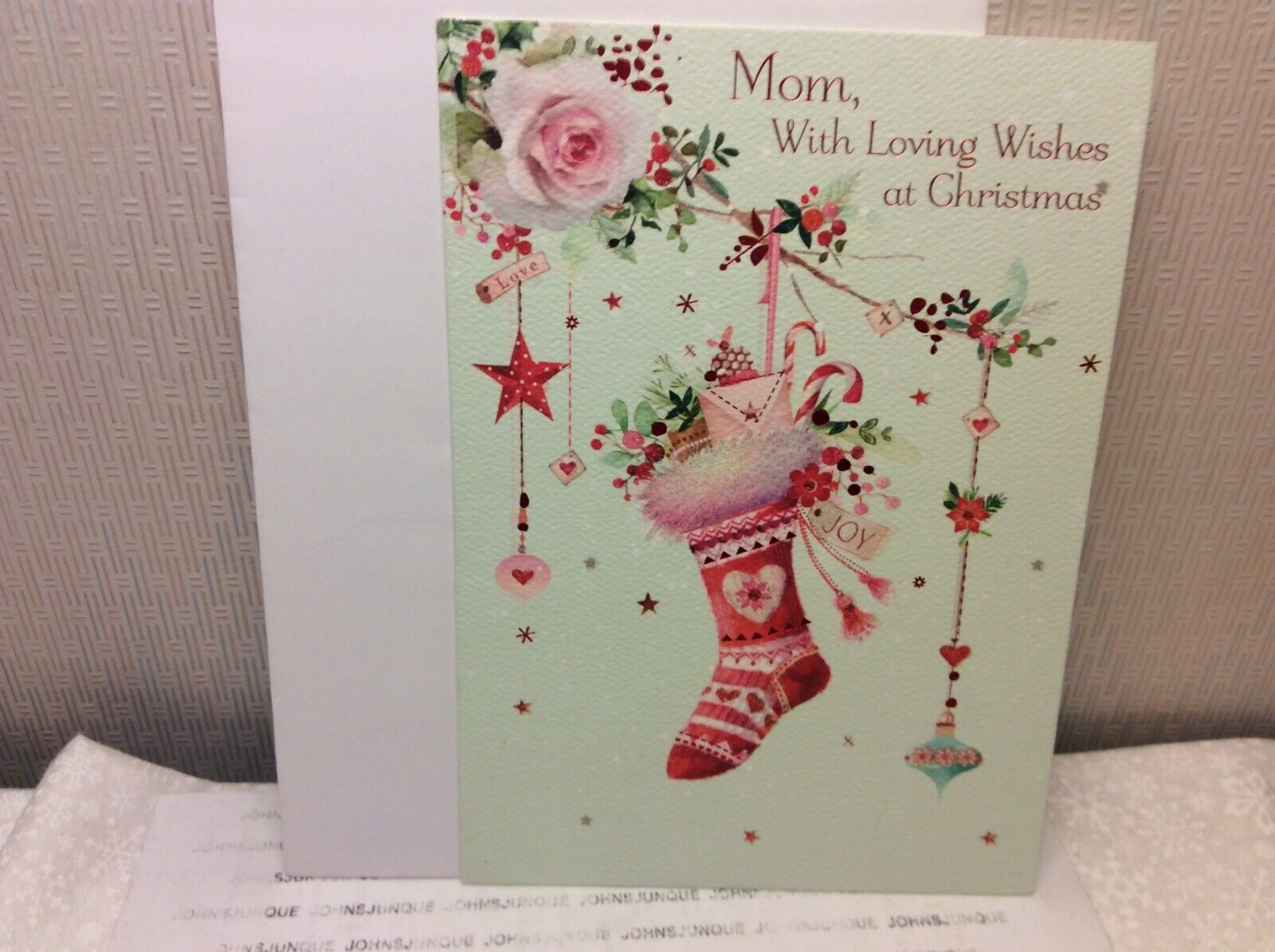 RSVP MOM CHRISTMAS CARD New with envelope \