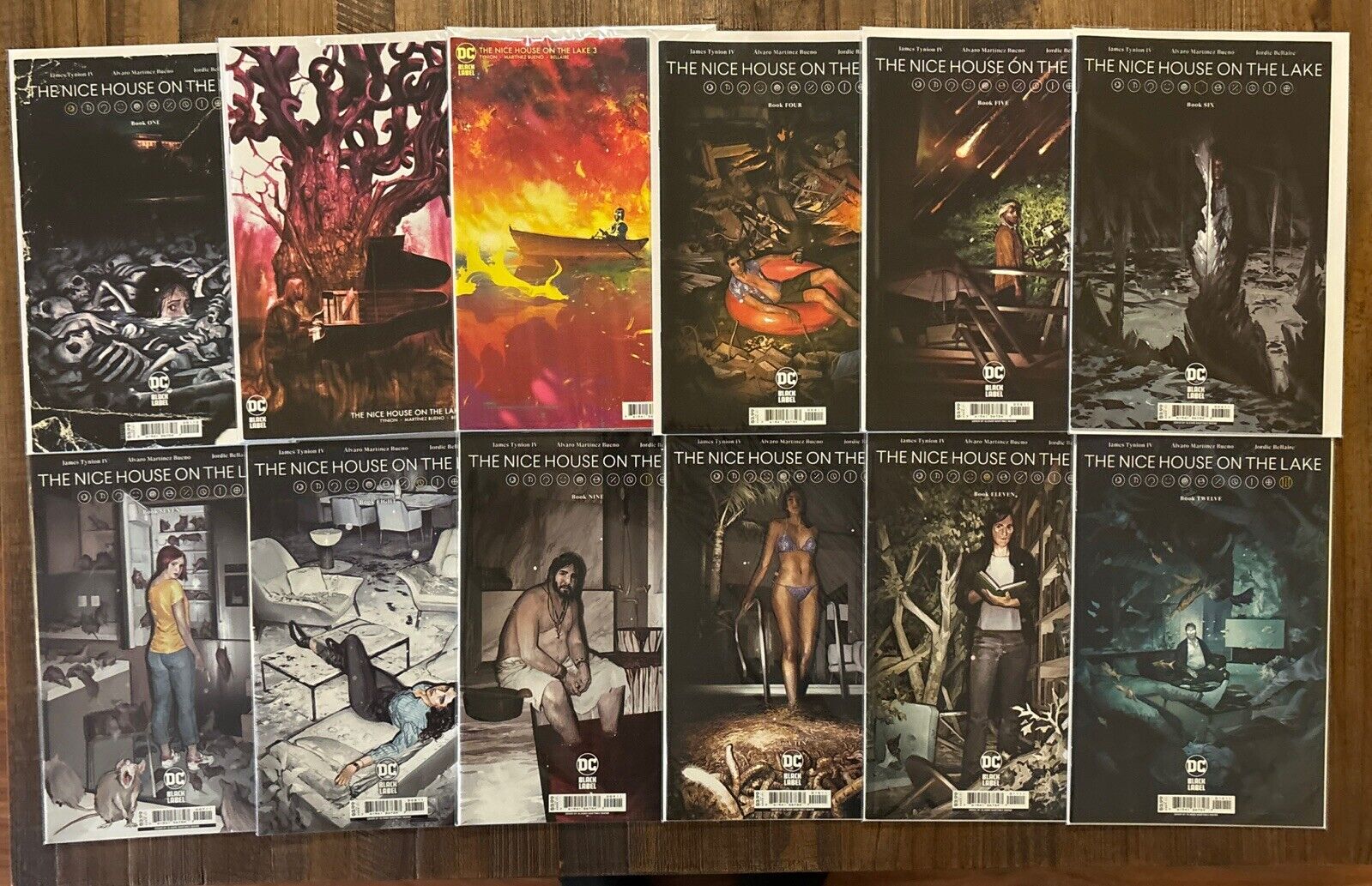 The Nice House on the Lake #1-12 (DC Black Label)-complete Set-#1 Is 2nd Print