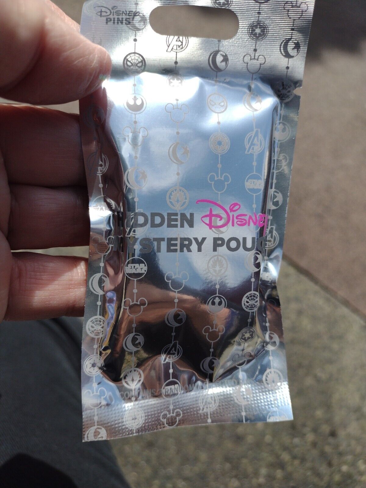 Disney Hidden Mickey Pouches 2024 - Unopened - 2 Pins Each 