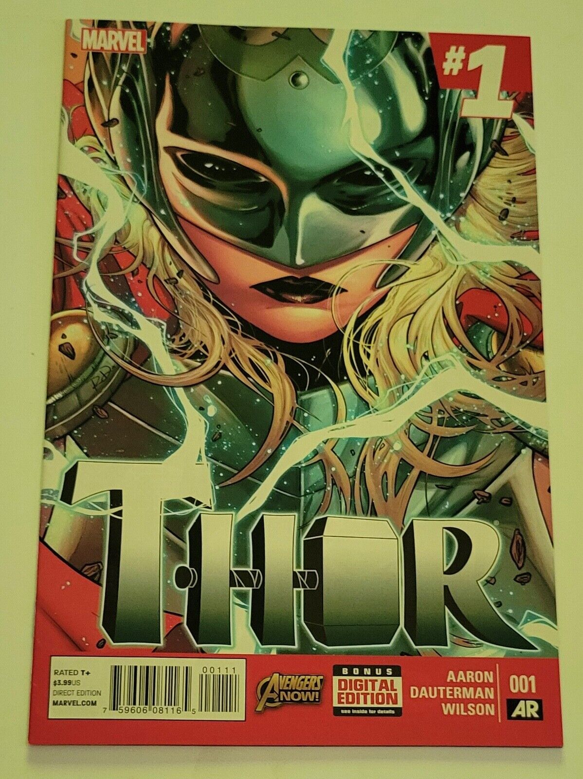 Marvel THOR #1 (2015) 1st Printing -  JANE FOSTER as Thor Unread Copy New B & B