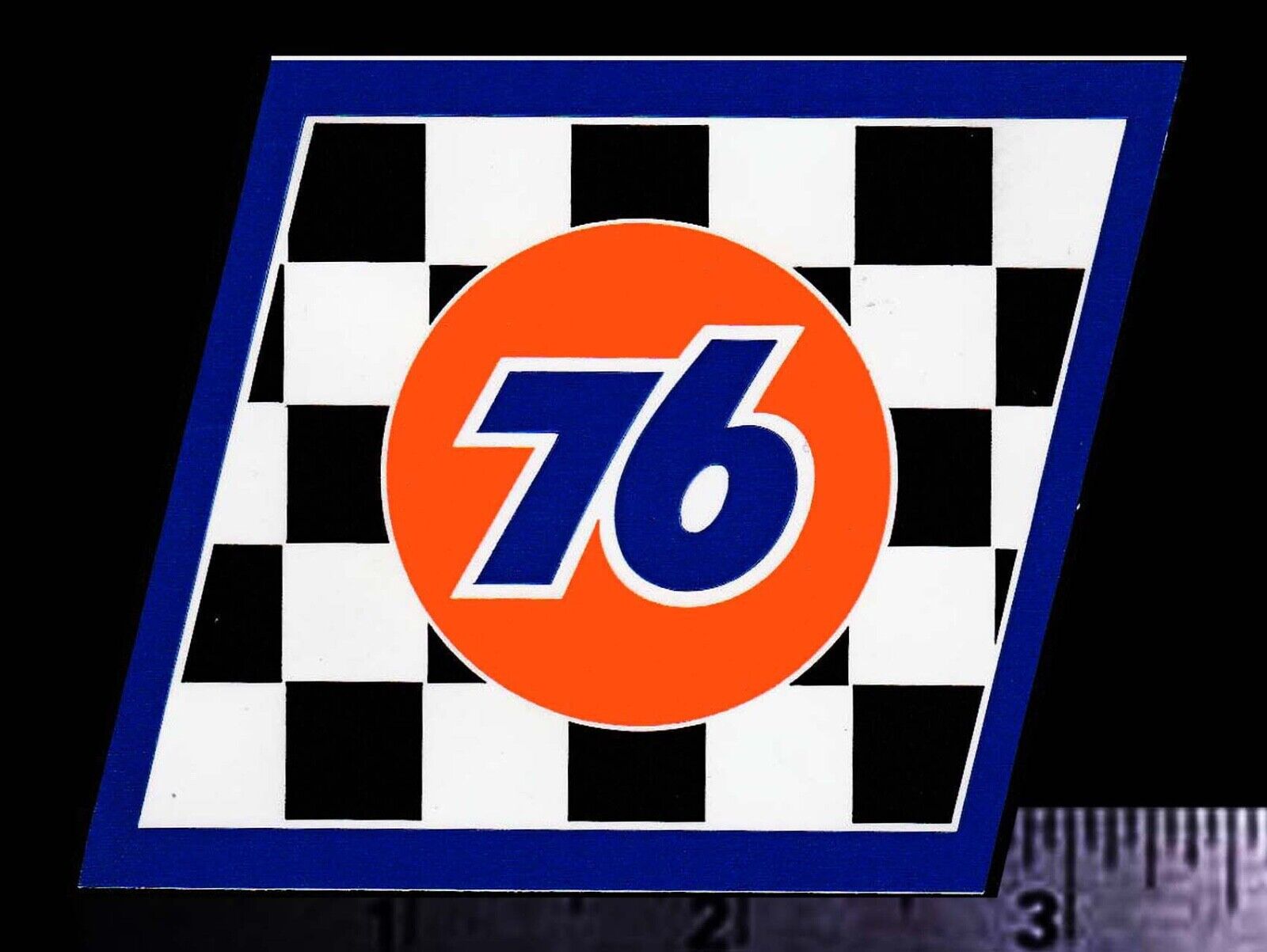 UNION 76 Flag - Original Vintage 1970’s 80\'s Racing Decal/Sticker