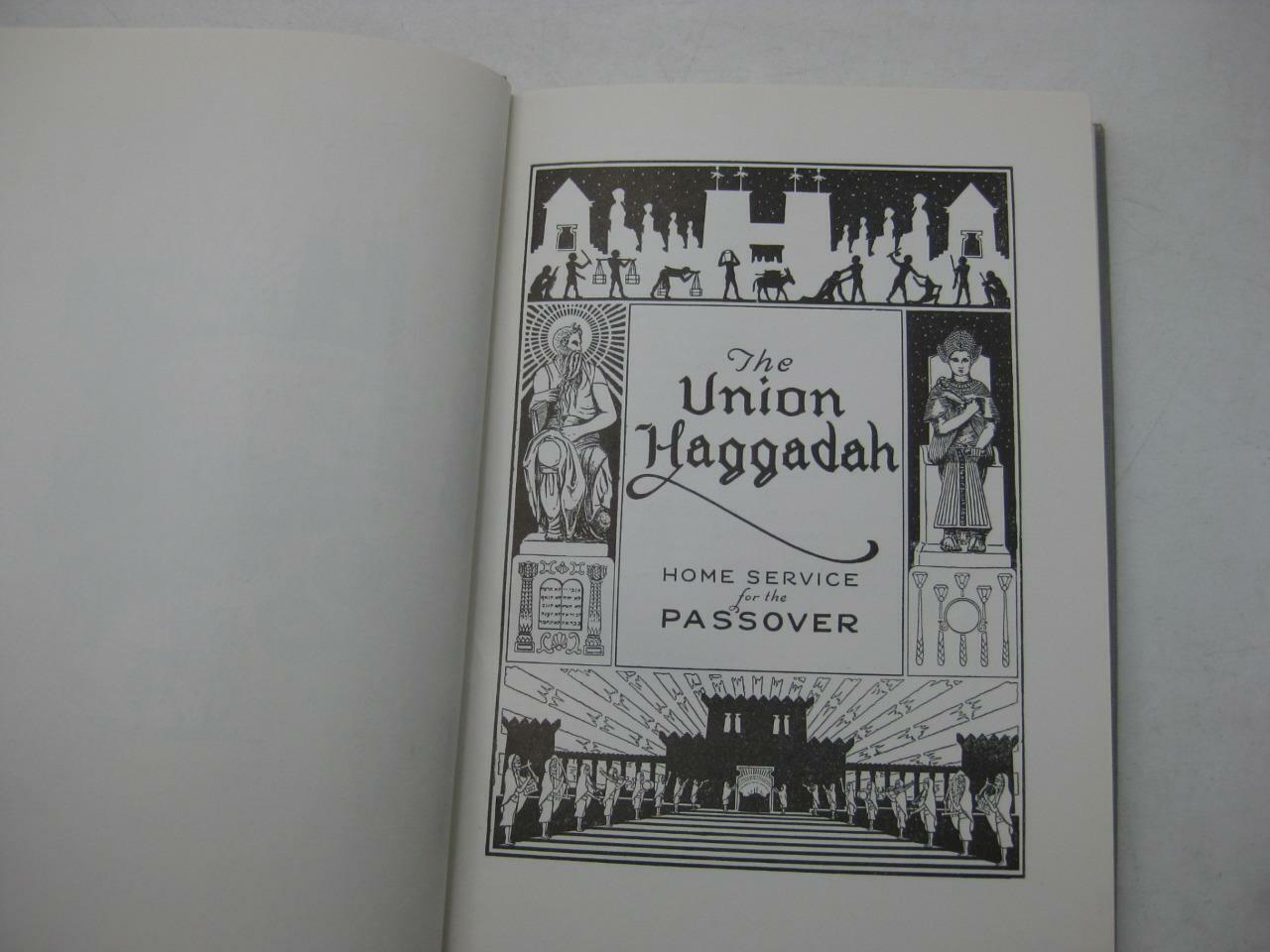 1923 English HAGGADAH & MUSIC NOTES antique jewish book UNION Hagada