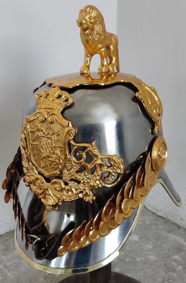 Royal Bavarian Hartschiere Life Guards Guard Helmet German Helmet Replica