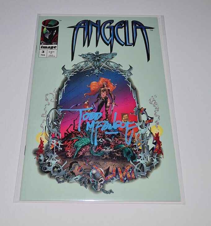 ANGELA #3  Signed by TODD McFARLANE Autographed