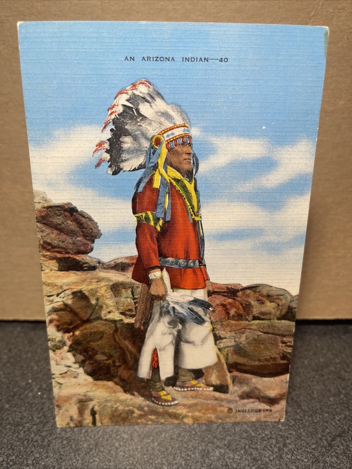 Arizona Indian Postcard￼